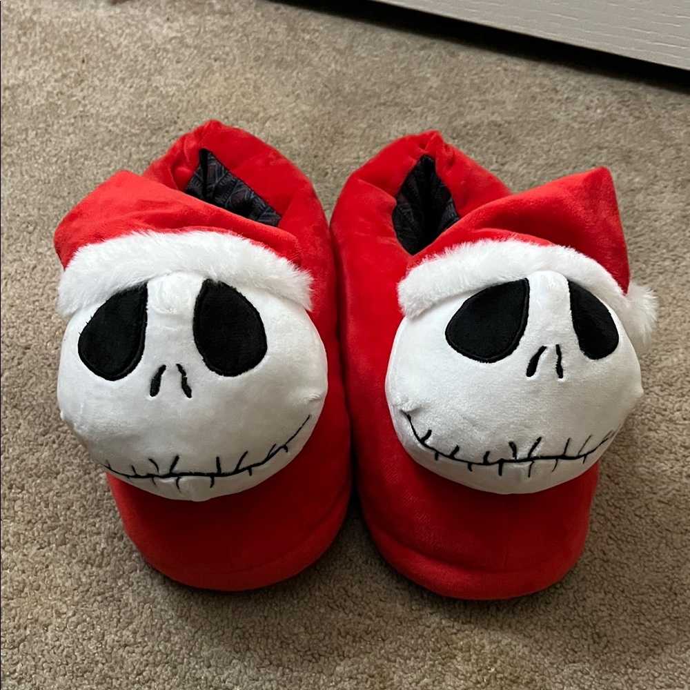 Disney Red and White Character Slippers